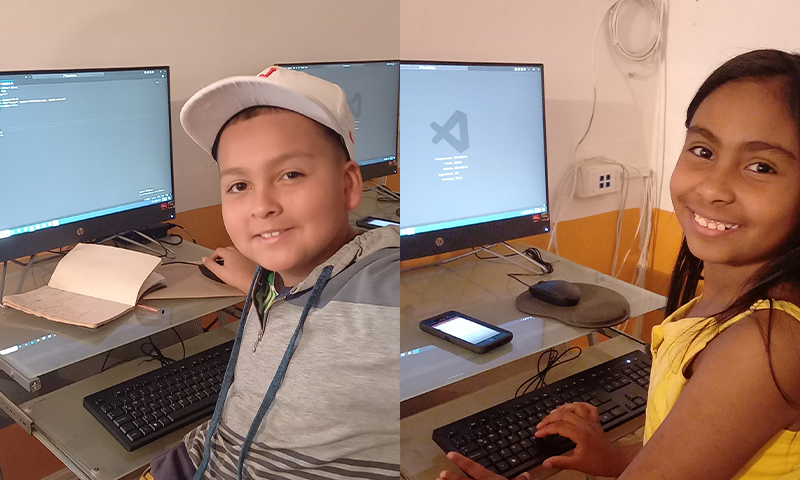 Children of Medelin, 2 kinderen voor computers